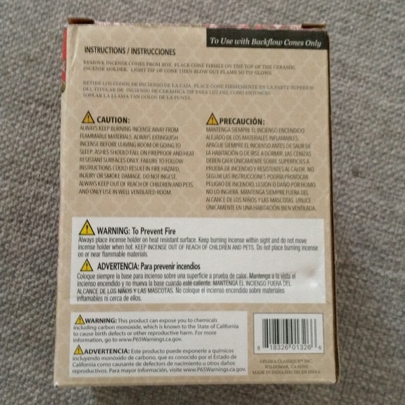 Waterfall incense cone - Picture 2 of 4